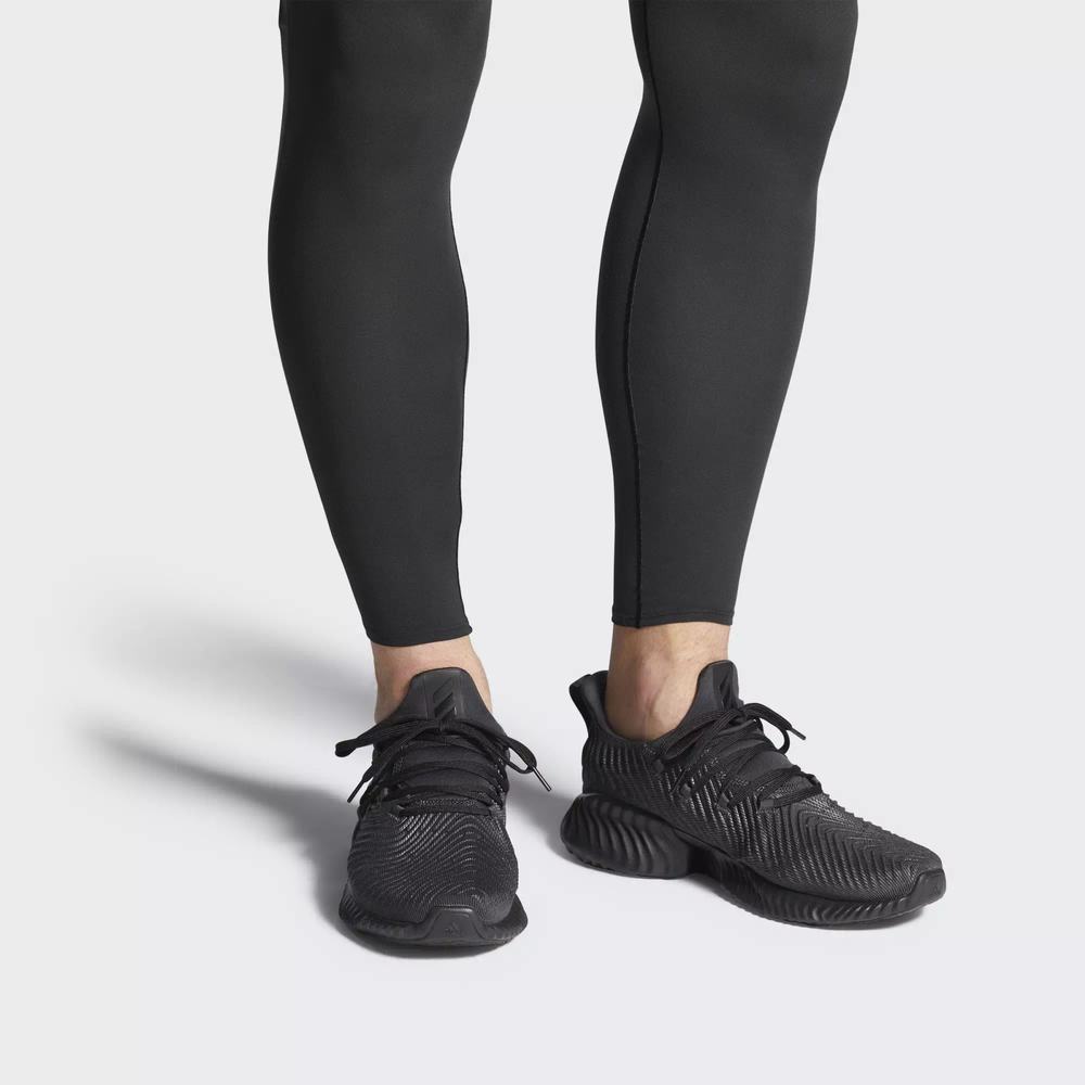 Adidas Alphabounce Instinct Tenis Para Correr Grises Para Hombre (MX-67852)